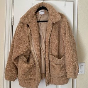 Oversized Teddy Coat